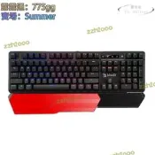 【可開發票】【品質認證】手幽靈機械鍵盤 b975光軸三代rgb背光電競遊戲 全鍵無沖【满额免運】