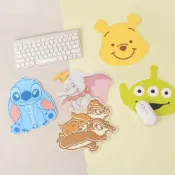 Disney 迪士尼 迪士尼造型滑鼠墊-正版授權 電腦滑鼠墊 桌墊 小熊維尼 三眼怪 史迪奇 奇奇蒂蒂 小飛象