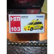 日版TOMICA 多美小汽車NO.103 絕版舊藍標 Pikachu car 皮卡丘 神奇寶貝