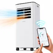 【TAIGA 大河】WiFi遠控5-7坪R32冷暖除溼淨化移動式空調/移動式冷氣 (CB1176)