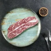 【亞倫私廚】藍絲帶安格斯黑牛無骨牛小排10片組(120g±10% /片)