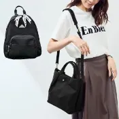 【WHOSE BAG】女用防潑水雙包組 手提側背包＋韓系輕巧mini後背包 通勤休閒百搭(女後背包 女