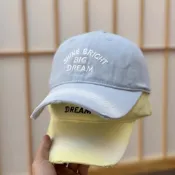 韓國代購🇰🇷東大門 閃耀光芒水洗棒球帽🔅as