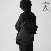 PORTER INTERNATIONAL - 自信經典NEW HEAT後背包 - 全黑