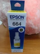 盒裝EPSON黃原廠T664/T6644/T664400-L550/L555/L565/L1300墨水