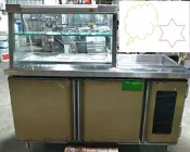 二手設備5尺沙拉吧冷藏工作台冰箱~中古5尺工作台冰箱