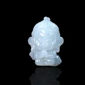【大聖歸來】冰種翡翠孫悟空項鍊 | 天然緬甸玉A貨翡翠 | 送禮