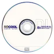 【SOCOOL】DVD+R 8X 8.5G DL 10片裝 D9 可燒錄空白光碟(國內第一大廠代工製造 A級品)