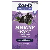 【iHerb】Zand, 機體防禦力，快速機體抵抗，甜接骨木果味，30 片咀嚼片