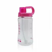 GENKI BEAR樂透戶外彈跳水壺 1000ml(粉)[大買家]