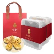 新社旺來蛋捲 極品手工蛋捲280gX2盒-原味/芝麻/巧克力/咖啡;附提袋(團購排隊名店/伴手禮/中秋送禮/禮盒)