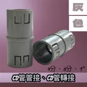 (工廠直營）【整件免運】★CD管另件★ CD管 管接、轉接-4分、6分、1“