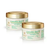 金昱科技居家生活館 【澳洲 G&M】MKII金蓋綿羊油滋潤日霜含維他命E(250g/罐 2入組)