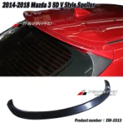 三代 15 馬自達3 5門 GV款 尾翼 Mazda 3 2015-2018 擾流板 空力套件✩台灣製造