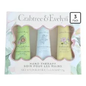 🛍 Crabtree & Evelyn 瑰柏翠｜ 護手霜 3 入禮盒組(甜杏仁/野薔薇/夏日山丘）送禮推薦
