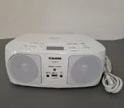TOSHIBA 東芝  CD/MP3/FM收音機/USB 手提音響 (TY-CRU12TW)白 二手 功能正常
