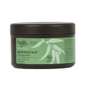 【NAJEL】尤加利精油身體去角質阿勒坡黑皂膏180g(公司貨)