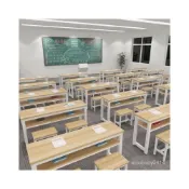 (店+) 會議桌 培訓桌 課桌椅 課桌 上課桌 桌椅 長條桌 開會桌 單雙人課桌椅 中小學生補習班輔導培訓班書桌