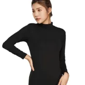 (店+)【Baeny Jarue 貝妮嘉露】 親膚輕暖感半高領女款長袖內衣-BJ-S9602