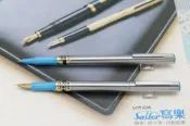 【早期】日本製 Sailor寫樂 150BP原子筆+350FP鋼筆 F8尖 藍/紫