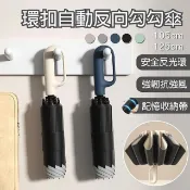 【APEX】10骨環扣自動反向勾勾傘-加大款