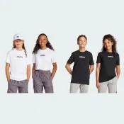 【adidas 愛迪達】精選兒童休閒運動短袖上衣 T恤 大童款 童裝 男童/女童(多款任選)