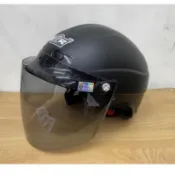 ((( 外貌協會 ))) M2R-09 透氣半罩安全帽( 消光黑/淺墨鏡片)