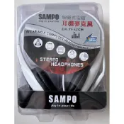 新品-（耳麥）SAMPO-頭戴式耳機麥克風 EK-YF52CH