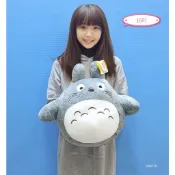 【灰貓大娃娃】大灰貓 灰貓布偶 灰貓玩偶 非正版龍貓 非宮崎駿龍貓 灰貓娃娃 貓咪娃娃