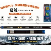 【世界釣具】EVO 海力士 猛鱸 海鱸竿 8.6尺 9尺 10尺 並繼 岸拋竿
