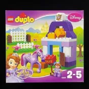 樂高10594蘇菲亞的皇家馬廄LEGO正品得寶大顆粒，盒子全新未拆封