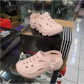 (店+)HANGTEN 情侶鞋 男女鞋 3936P   26 厚底增高5cm Q彈柔軟緩震減壓 護趾涼拖鞋 園丁鞋 布希鞋