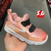 S.G NIKE AIR MAX TINY 90 (TD) 情人節 慢跑鞋 小童鞋 粉紅黑 愛心 AV3195-600