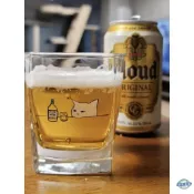 ☎◊客製化 啤酒杯 玻璃杯 貓咪啤酒杯 威士忌酒杯 耐熱 咖啡杯子 威士忌杯 台啤啤酒杯 台啤玻璃杯 台灣啤酒杯 啤酒玻