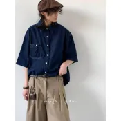 出清特賣 工裝短褲 美式短褲 多口袋 工作褲 透氣耐磨 卡其色青休閒工裝短褲男夏季日系五分褲子日常寬鬆百搭西褲