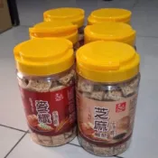 （請勿和蛋捲餅乾一起下單）老楊方塊酥（芝麻、麥纖）（500g）（一單最多12罐）