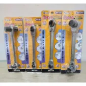 【五十年老店】貝印Shell4合1棘輪板手 短/加長型 8*10-12*14mm 12*13-14*17mm 日本品質