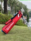 快樂一購 taylormade泰勒梅高爾夫球包 小支架包支架槍包 golf球桿袋裝備包