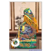 【九龍佛具】神明衣 神衣 細版粒鱗衣 神衣加奉帽粒麟龍袍 新款精繡版 關公 土地公 媽祖 廣澤尊王 王爺 母娘 神明衣