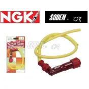 SODEN Go~NGK矽導線 點火線 XY11 102度接頭日本製高性能商品 搭配各大廠機車 火星塞DENSO/BOSCH/香檳/TORCH