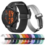 適用於 TicWatch Pro 3 GPS Ultra 的 D 扣運動錶帶磁性錶帶