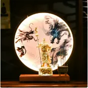 🐮【熱賣】武財神 關聖帝君 關公 恩主佛像擺件 倒流香 香爐招財擺件 禪意擺件 居傢擺飾 辦公室擺件 開業送禮 開幕送禮