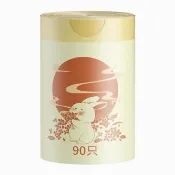 【APEX】桂花香氛免撕手提垃圾袋 90入/卷(廚房 垃圾桶 手提式 束口 大容量 HDPE材質 抽取式)