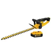 【DEWALT 得偉】20VMax鋰電22吋籬笆剪(空機)+DCB205電池*1 (DCHT820N+DCB205)