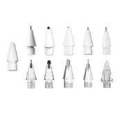 (店+)魔比歐｜Apple Pencil Pro 一代 二代 替換筆尖 ( 蘋果筆尖替換 透明 防滑 圓珠頭 筆頭替換 ) 