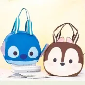 正版迪士尼 Disney立體造型帆布包 大款親子包  媽媽包(手提包 帆布包)