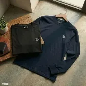 【Paul Smith】Paul Smith 布標貼LOGO條紋小斑馬純棉長袖T恤(男/多色)