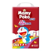 【Costco好市多】滿意寶寶 哆啦A夢輕巧褲 日本境內版 M號 216片 MamyPoko Doraemon Diaper Pants Size M 216-Piece