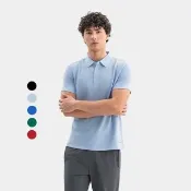 【Hang Ten】男裝-恆溫多功能-吸濕快乾短袖POLO衫(多色選)