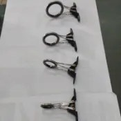 《 漢國釣具》 可折式導環，折疊珠，折合珠，導線環，筏竿第一顆珠，土地公，DIY，維修，製作釣竿